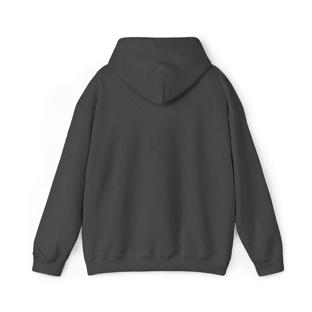 Minimalist Christian Cross Hoodie – Small Black Embroidered Cross