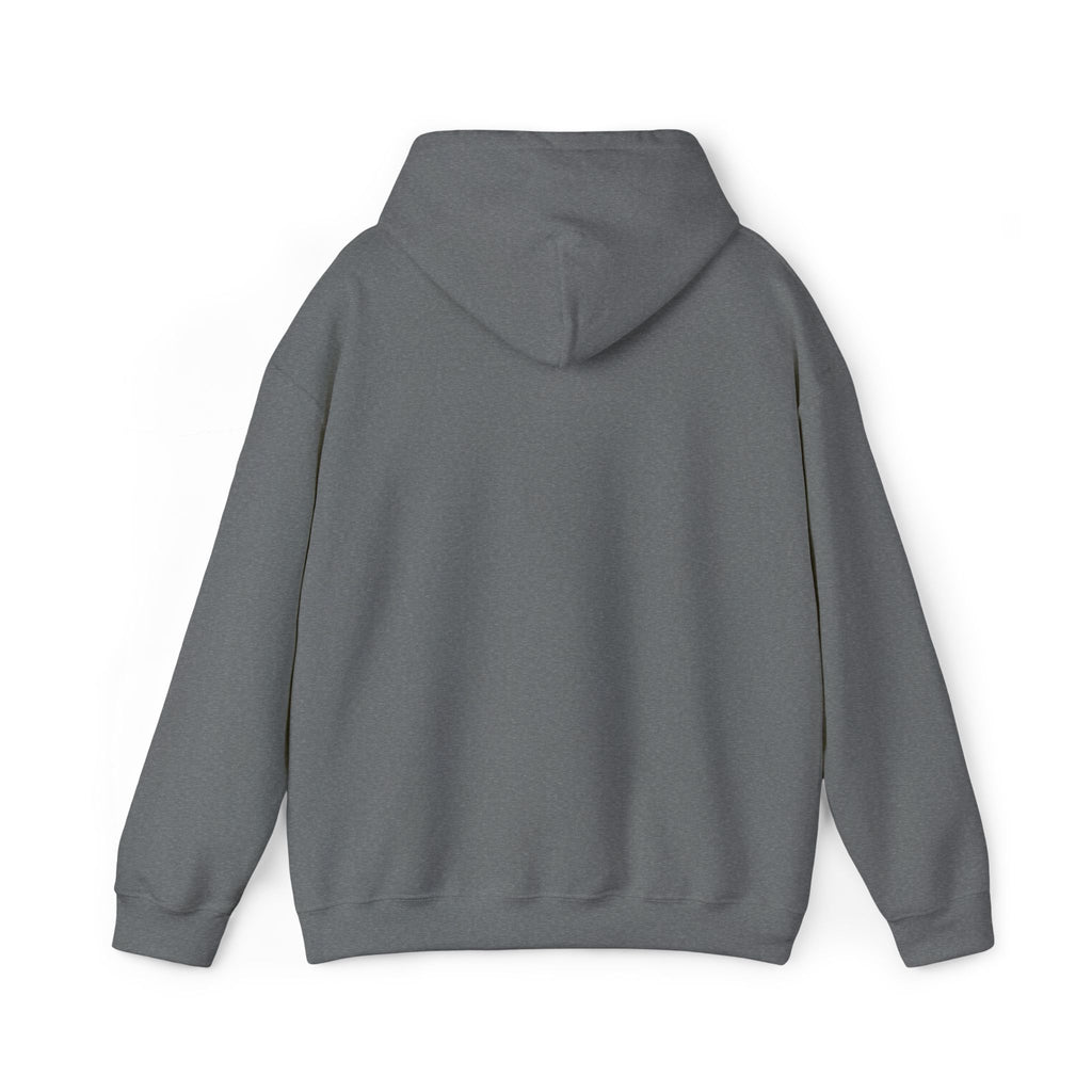 Minimalist Christian Cross Hoodie – Small Black Embroidered Cross